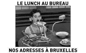 Lunch au bureau et manger sain,  nos adresses à Bruxelles
