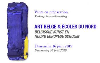 Vente aux enchères : Art Belge et Ecoles du Nord - Pierre Berger & Associés