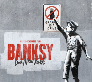 Projection 'Banksy Does New-York'