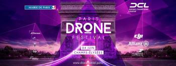  Le Paris Drones festival 2017 sur les Champs-Elysées 