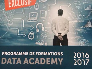  Data Academy: formations (big) data pour professionnels et chercheurs d’emploi