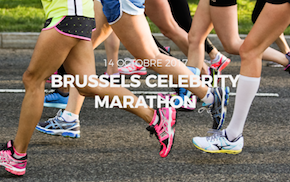 Brussels Celebrity Marathon au profit de l'association La Tête Hors de l'Eau