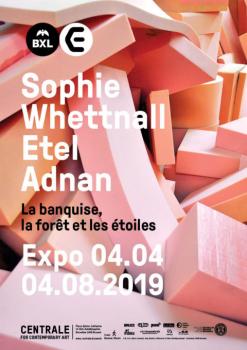 Vernissage/Exposition : Sophie Whettnall & Etel Adnan 