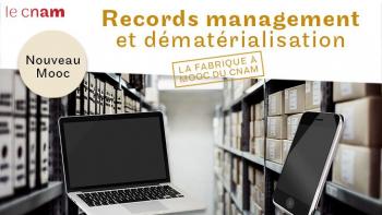 MOOC : Records management et dématérialisation 