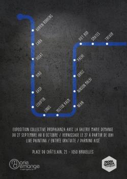 Vernissage/Exposition : Blue line