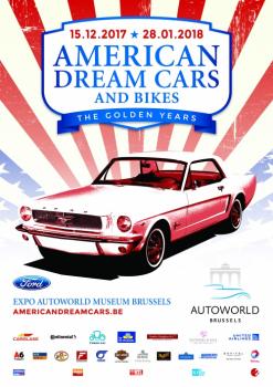 American dream cars and bikers