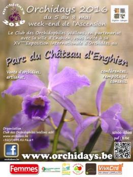 Salon : Orchidays 2016 - 15ème Exposition Internationale d'Orchidées