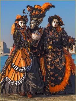 Expo de costumes du carnaval de Venise : Sublime Mascarade, de Daniele Bossi 